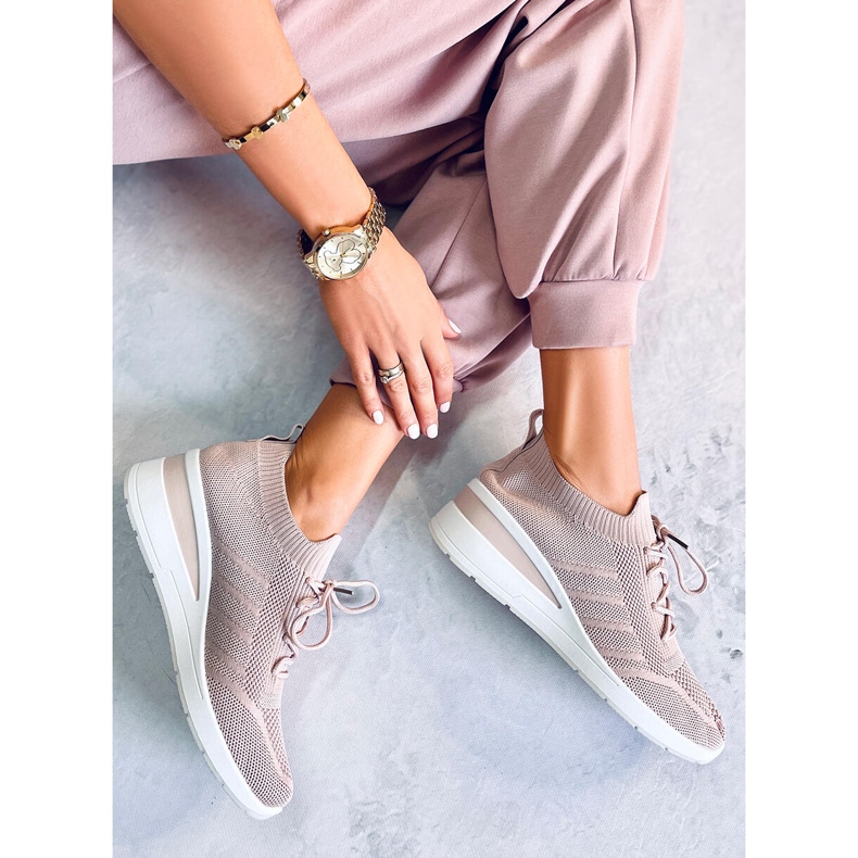 PA1 Croft Pink Hidden Wedge tenisky růžový 2