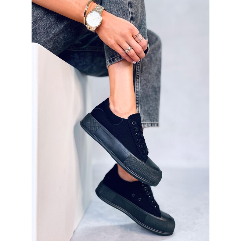 Tenisky od Takao Allblack černý 2