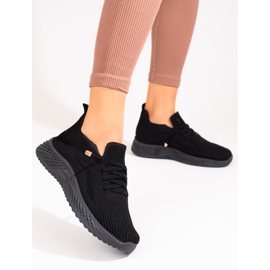Dámská textilní sportovní obuv Shelovet černá 1