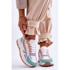 FI1 Dámská módní sportovní obuv na platformě Vícebarevná Georgette vícebarevný 1
