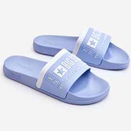 Dámské pantofle Big Star Light LL274734 Světle modré modrý 1