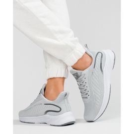 Dámské sportovní boty DK šedé barvy šedá 2 Dámské sportovní boty DK šedé barvy šedá 2