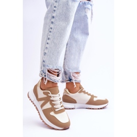 Dámská nízká béžová sportovní obuv Elliot béžový 2