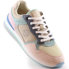 Kožené sportovní boty pro dámské tenisky Big Star LL274347 vícebarevný 2