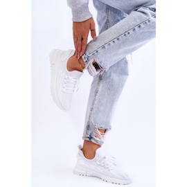 FB2 Dámské nazouvací sportovní tenisky White Rosett bílý 2 FB2 Dámské nazouvací sportovní tenisky White Rosett bílý 2