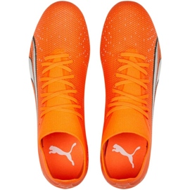 Kopačky Puma Ultra Match FG/AG M 107217 01 pomerančový pomeranče a červené 1