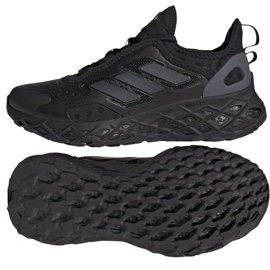 Běžecké boty adidas Web Boost Jr HQ4210 černý 1