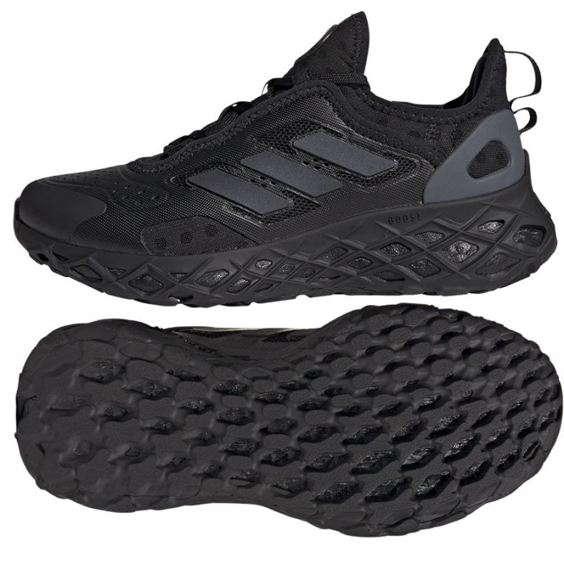 Běžecké boty adidas Web Boost Jr HQ4210 černý 1