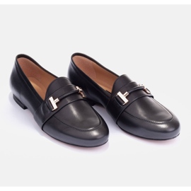 Marco Shoes Zlatě zdobené mokasíny černá 4