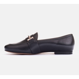 Marco Shoes Zlatě zdobené mokasíny černý 1