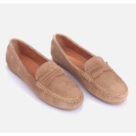 Marco Shoes Semišové mokasíny béžový 2