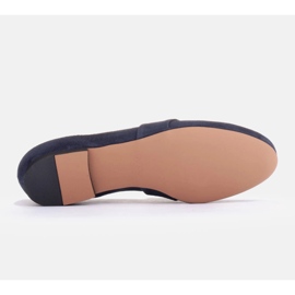 Marco Shoes Zlatě zdobené mokasíny modrý 3