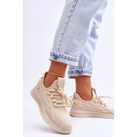 Dámské nazouvací tenisky Big Star LL274714 Béžová béžový 2 Dámské nazouvací tenisky Big Star LL274714 Béžová béžový 2