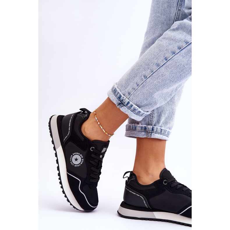Dámské tenisky Memory Foam System Big Star LL274541 Black černá 2