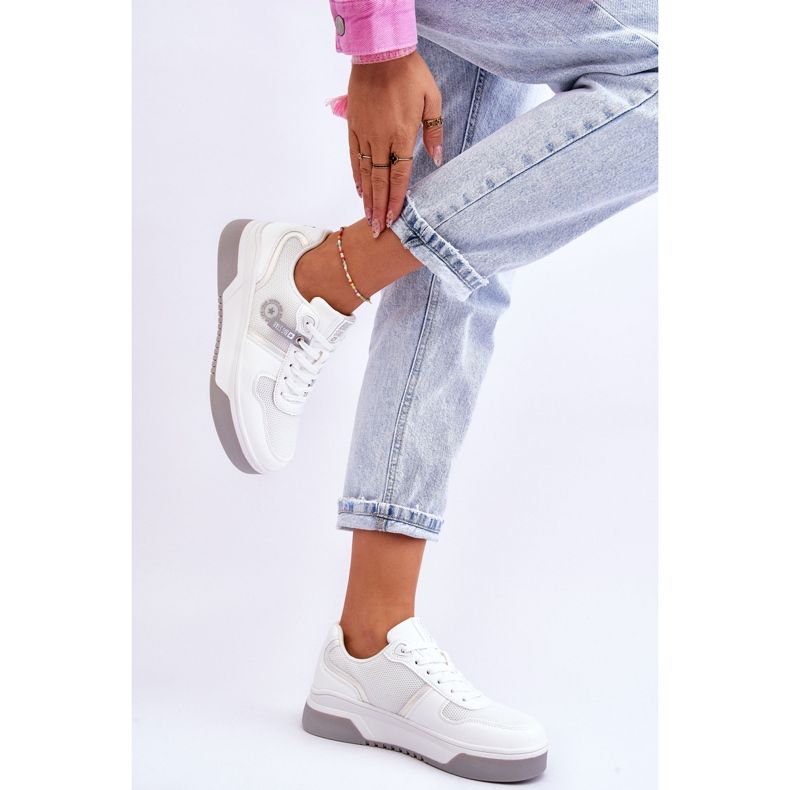 Klasické tenisky Memory Foam System Big Star LL274A024 White bílý 2