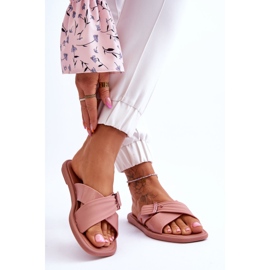 Voňavé veganské pantofle ZAXY JJ285216 Nude růžový 2