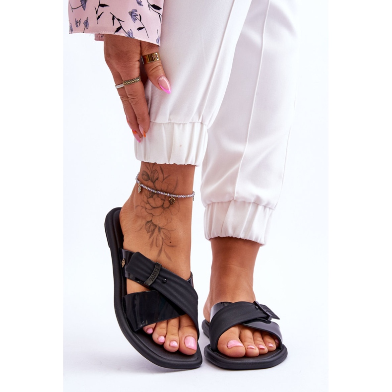 Voňavé veganské pantofle ZAXY JJ285217 Black černá 1