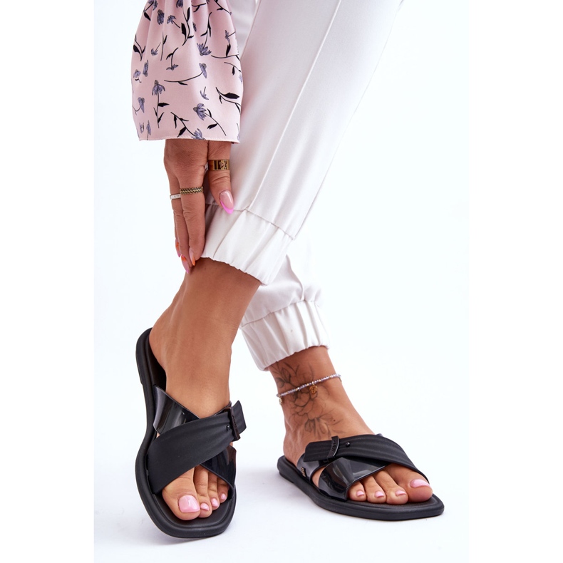 Voňavé veganské pantofle ZAXY JJ285217 Black černá 2