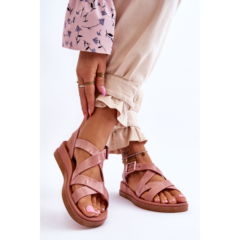 Voňavé sandály Eco Friendly ZAXY JJ285094 Nude růžový 2