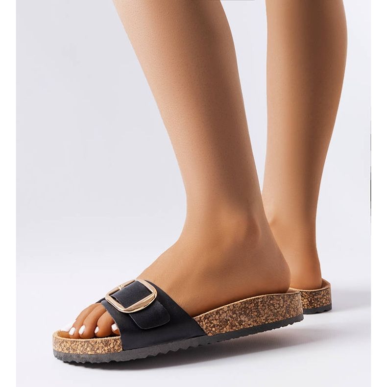 BM Černé jezdce Benoit s přezkou černý 2