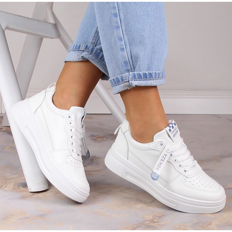 Dámská sportovní obuv bílá Vinceza 34603 bílý 1 Dámská sportovní obuv bílá Vinceza 34603 bílý 1