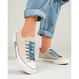 Dámské béžové tenisky Shelovet béžový 1