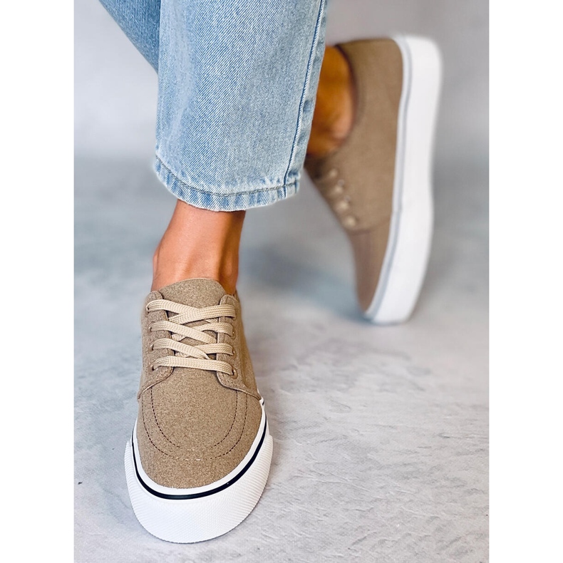 BM Dámské tenisky Ming Khaki béžový 2