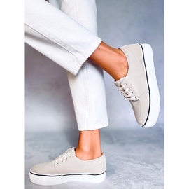 BM Dámské tenisky Ming Beige béžový 2