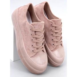 BM Tenisky na platformě Curtis Khaki béžový 1