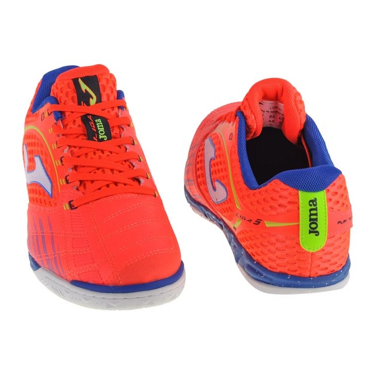 Kopačky Joma Liga-5 2207 In M LIGW2207IN pomerančový pomeranče a červené 1