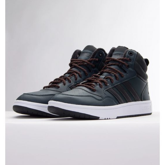 Boty adidas Hoops 3.0 Mid Wtr M GW6702 zelený 1