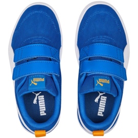 Boty Puma Courtflex v2 Mesh V Ps Jr 371758 14 modrý 1