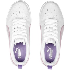 Boty Puma Rickie Jr 384311 15 bílý 1