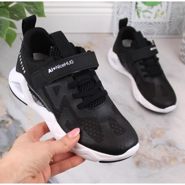 Atletico Dětská sportovní obuv na suchý zip černá AbcKids B022302001 1 Atletico Dětská sportovní obuv na suchý zip černá AbcKids B022302001 1