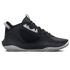 Basketbalové boty Under Armour Gs Lockdown 6 Jr 3025617 003 černá černá 1