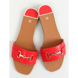 Galerie Červené dámské pantofle 1