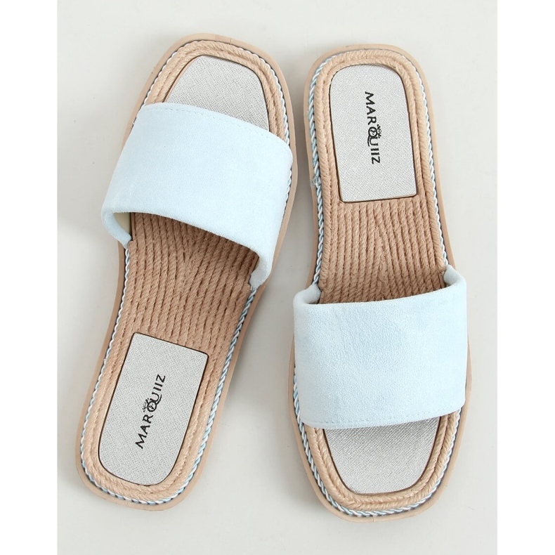 Dámské semišové pantofle Daniels Blue modrý 1