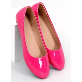 Lakované baleríny Cargil Fuchsia růžový 2
