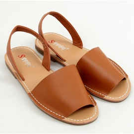 BM Dámské sandály Sloan Camel hnědý 1