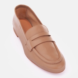Marco Shoes Mokasíny bez podšívky béžový 2