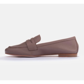 Marco Shoes Mokasíny bez podšívky hnědý 1