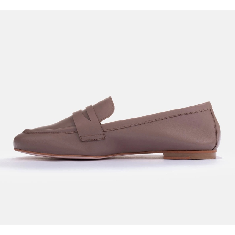 Marco Shoes Mokasíny bez podšívky hnědý 1