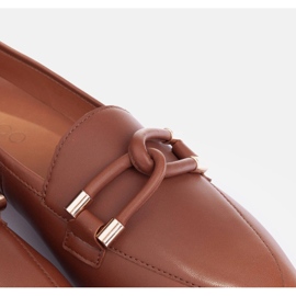 Marco Shoes Zdobené mokasíny hnědý 5