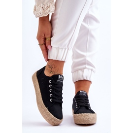 Módní pletené tenisky Lee Cooper LCW-23-31-1797L černé černá 1
