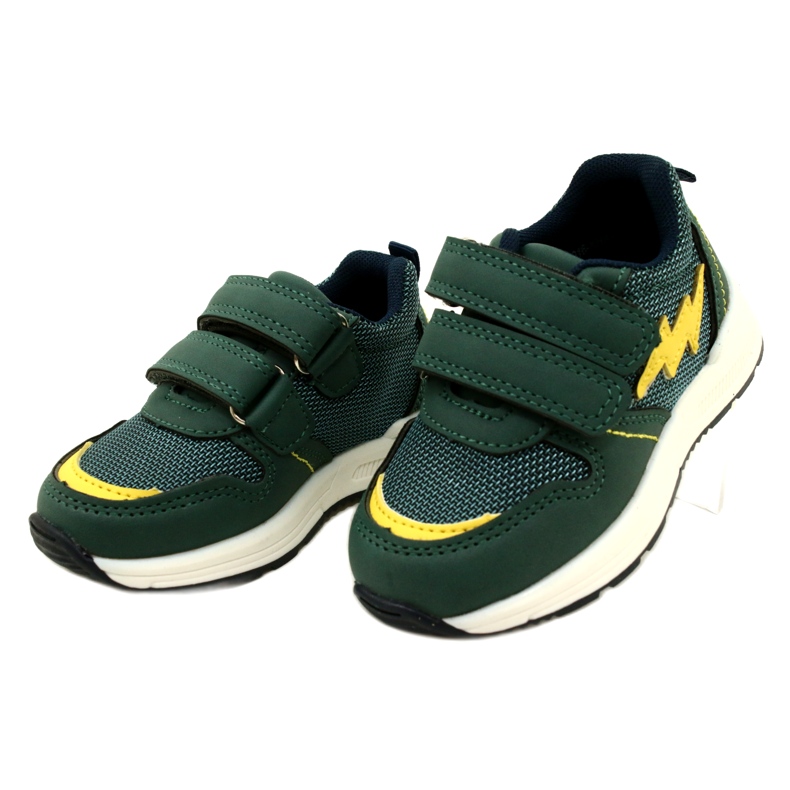Evento Boys 'Sportovní bota pro suchý zip 23DZ23-5916 Green zelená 3 Evento Boys 'Sportovní bota pro suchý zip 23DZ23-5916 Green zelená 3