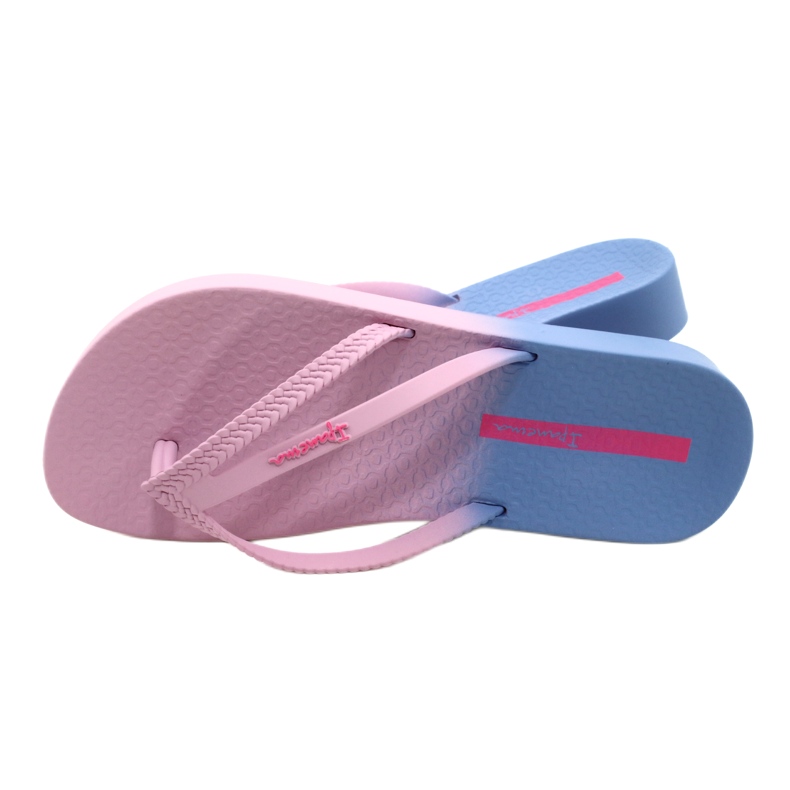 Dámské žabky Rekreační ipanema 83385 AJ183 Pink-Blue růžový 4