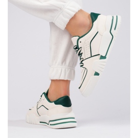 Dámské bílé tenisky Shelovet bílý 2