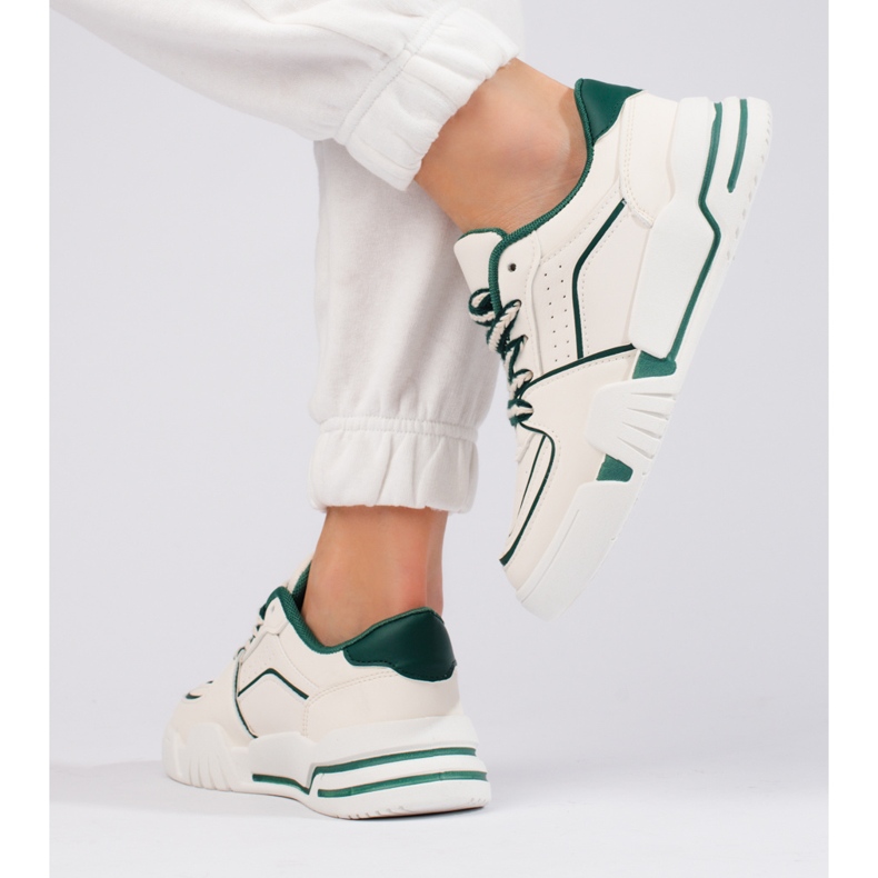 Dámské bílé tenisky Shelovet bílý 2