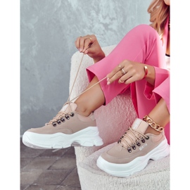 Dámská sportovní obuv Sneakers Big Star JJ274A222 Béžová béžový 1