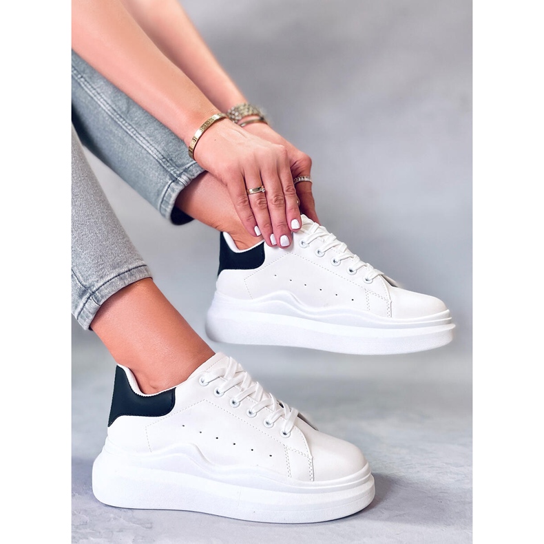 BM Dámské sportovní boty Leone Black bílý 2